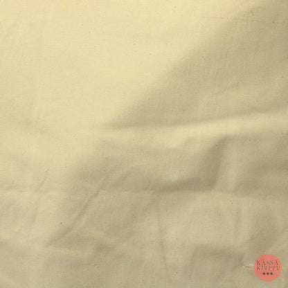 Luonnonvalkoinen kevyesti pippuroitu Puuvilla - Pala