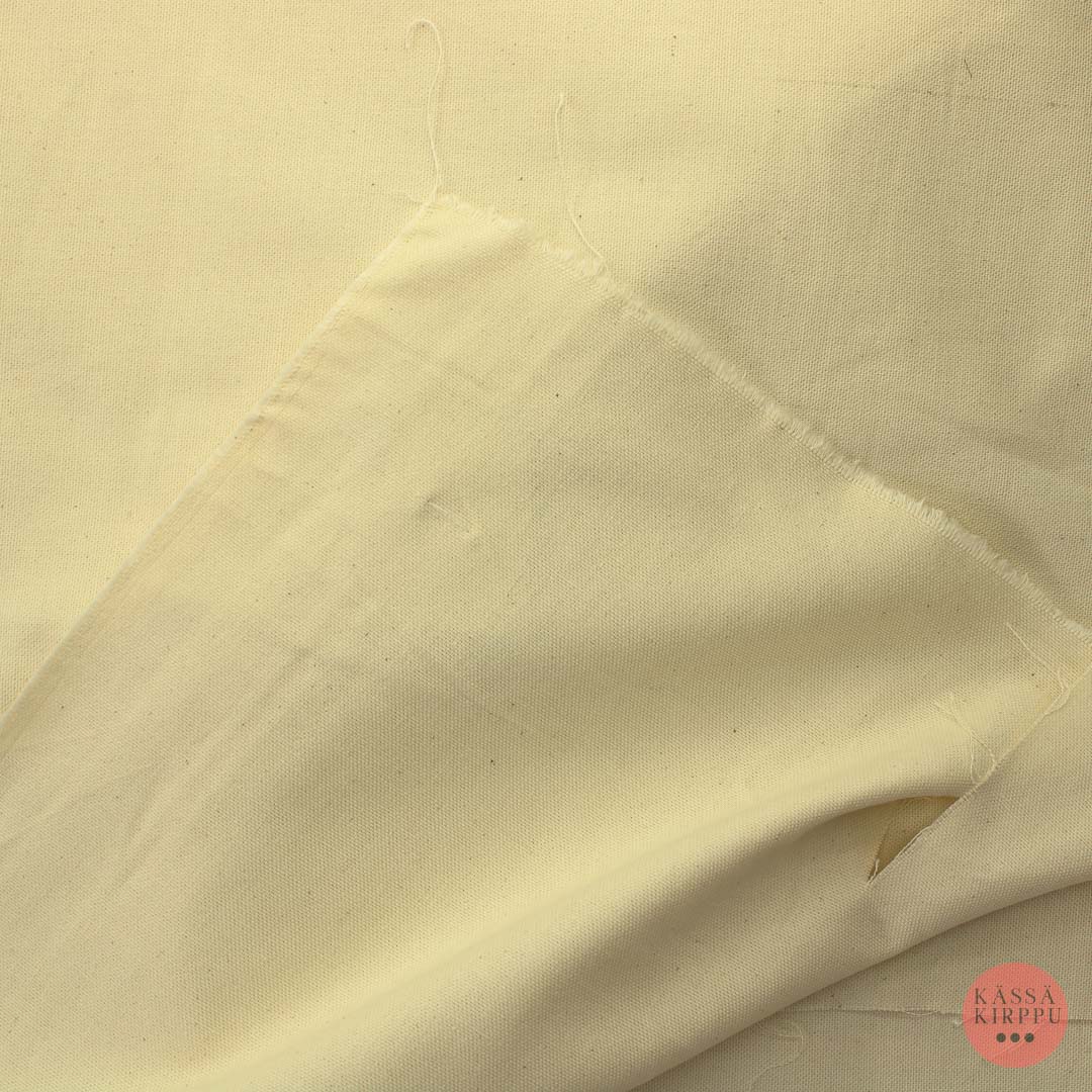 Luonnonvalkoinen kevyesti pippuroitu Puuvilla - Pala