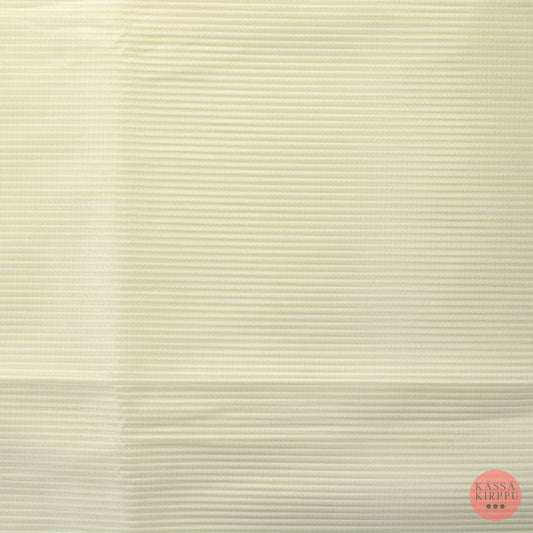Valkoinen raidallinen Verhokangas - Pala