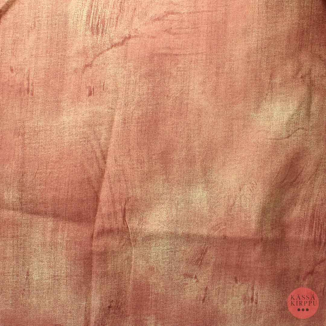 Punakeltainen Stretchpuuvilla - Pala