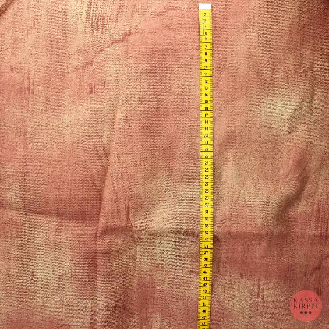 Punakeltainen Stretchpuuvilla - Pala