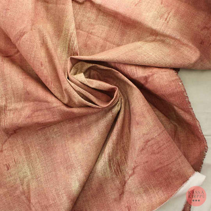 Punakeltainen Stretchpuuvilla - Pala