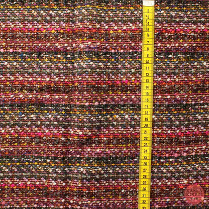 Monivärinen eläväpintainen Sisustuskangas - Pala