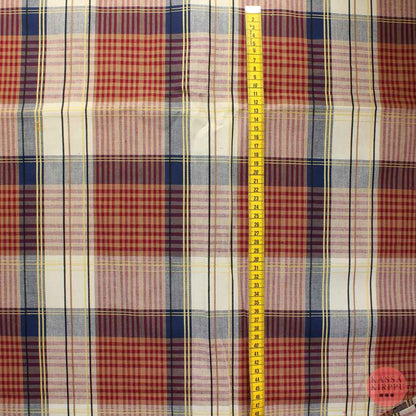 Ruudullinen Sisustuskangas - Pala