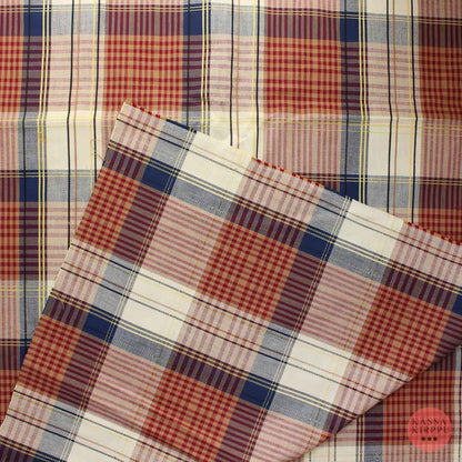 Ruudullinen Sisustuskangas - Pala