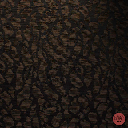 Ruskea täpläinen Sisustuskangas - Pala