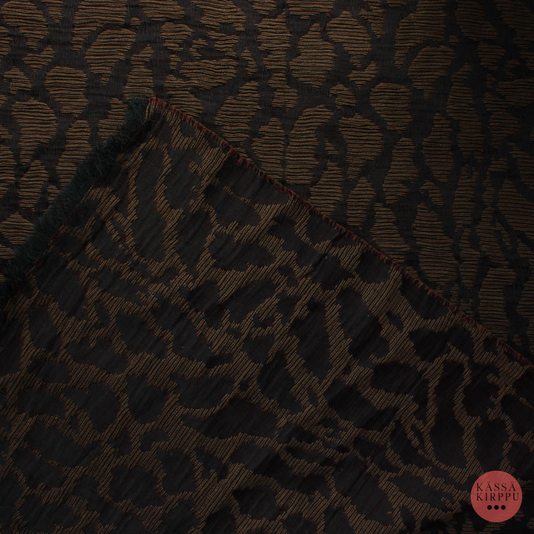 Ruskea täpläinen Sisustuskangas - Pala