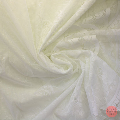 Valkoinen Pitsikangas - Pala