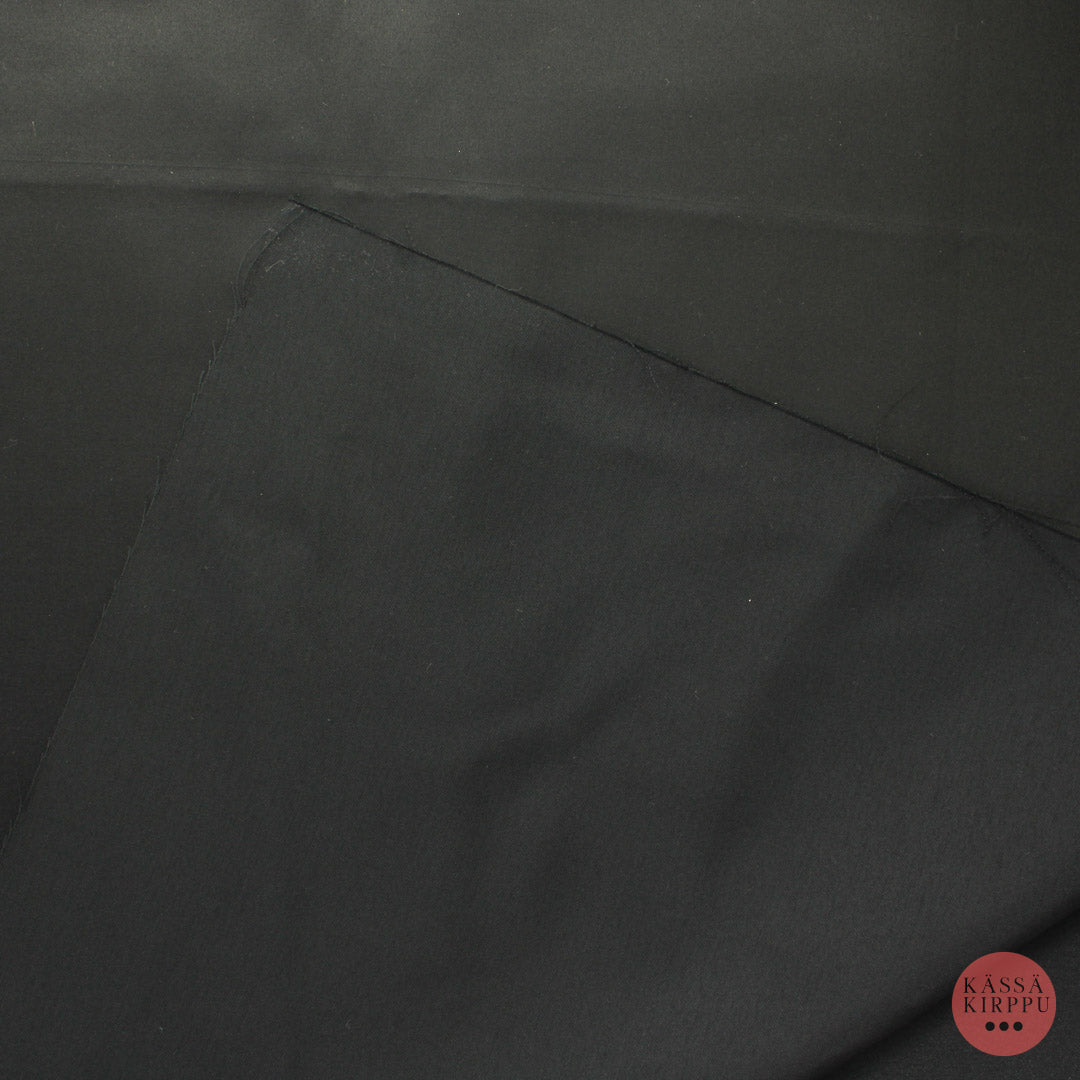 Musta kiiltäväpintainen tekokuitu - Pala