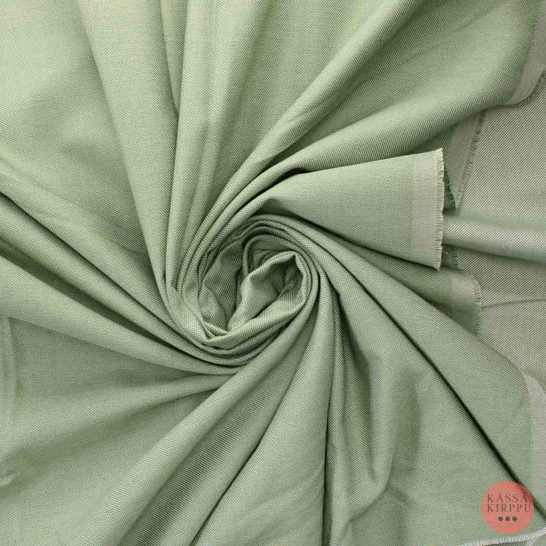 Vihertävä Sisustuskangas - Pala