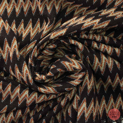 Retro zigzag Vaatetuskangas - Pala