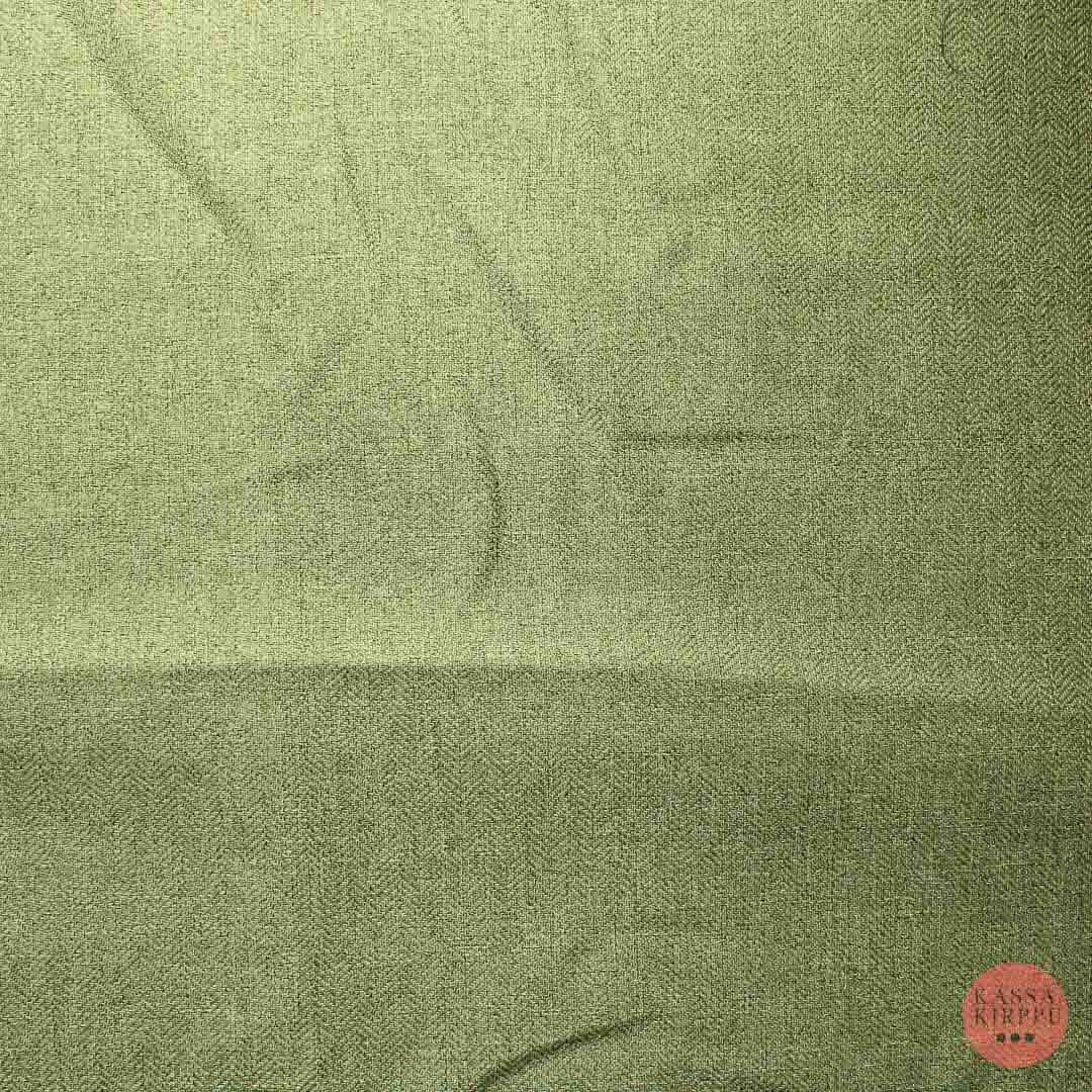 Oliivinvihreä Kalanruotukuvio Pimennysverhokangas - Pala