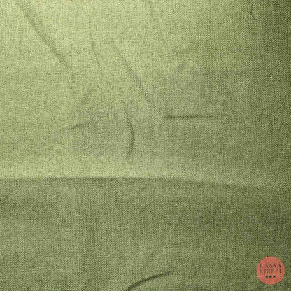 Oliivinvihreä Kalanruotukuvio Pimennysverhokangas - Pala