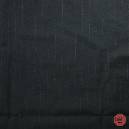 Harmaa Raidallinen Villasekoitekangas - Pala