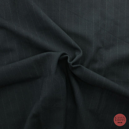 Harmaa Raidallinen Villasekoitekangas - Pala