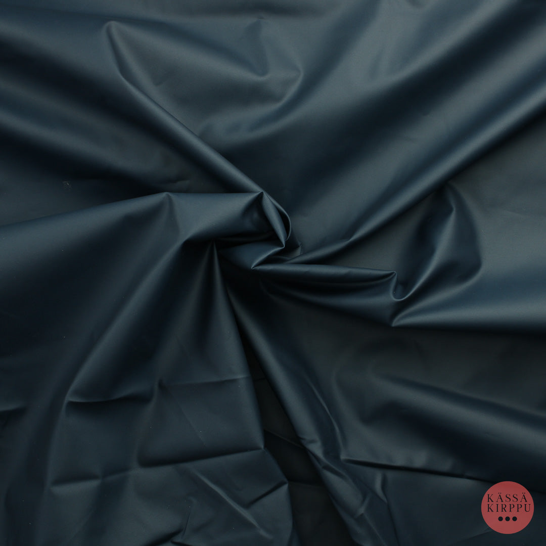 Tummansininen Sadetakki-/Ulkoilukangas - Pala