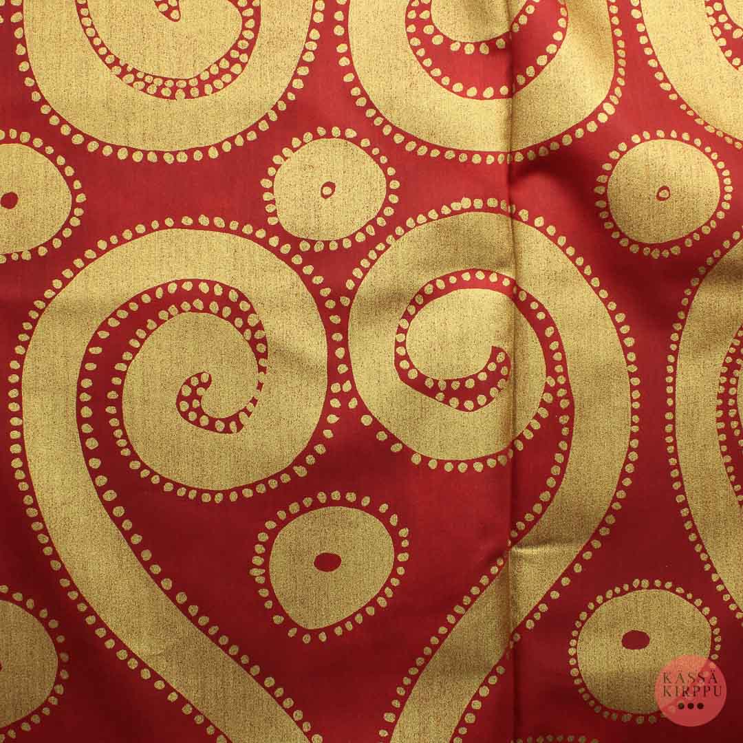 Vallila Puna-kultainen Puuvilla - Pala