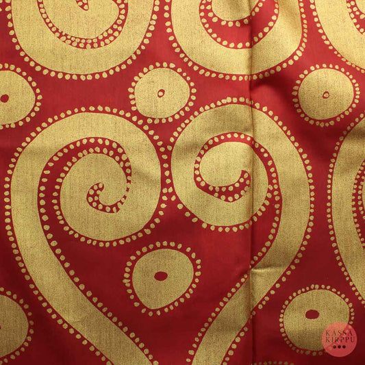 Vallila Puna-kultainen Puuvilla - Pala