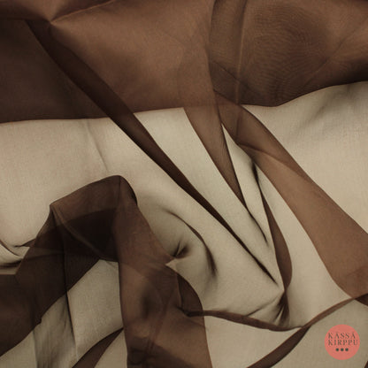 Tummanruskea tekokuitu - Pala