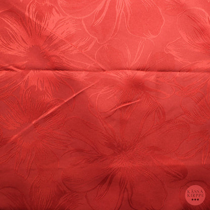 Punainen Kukikas Sisustuskangas - Pala