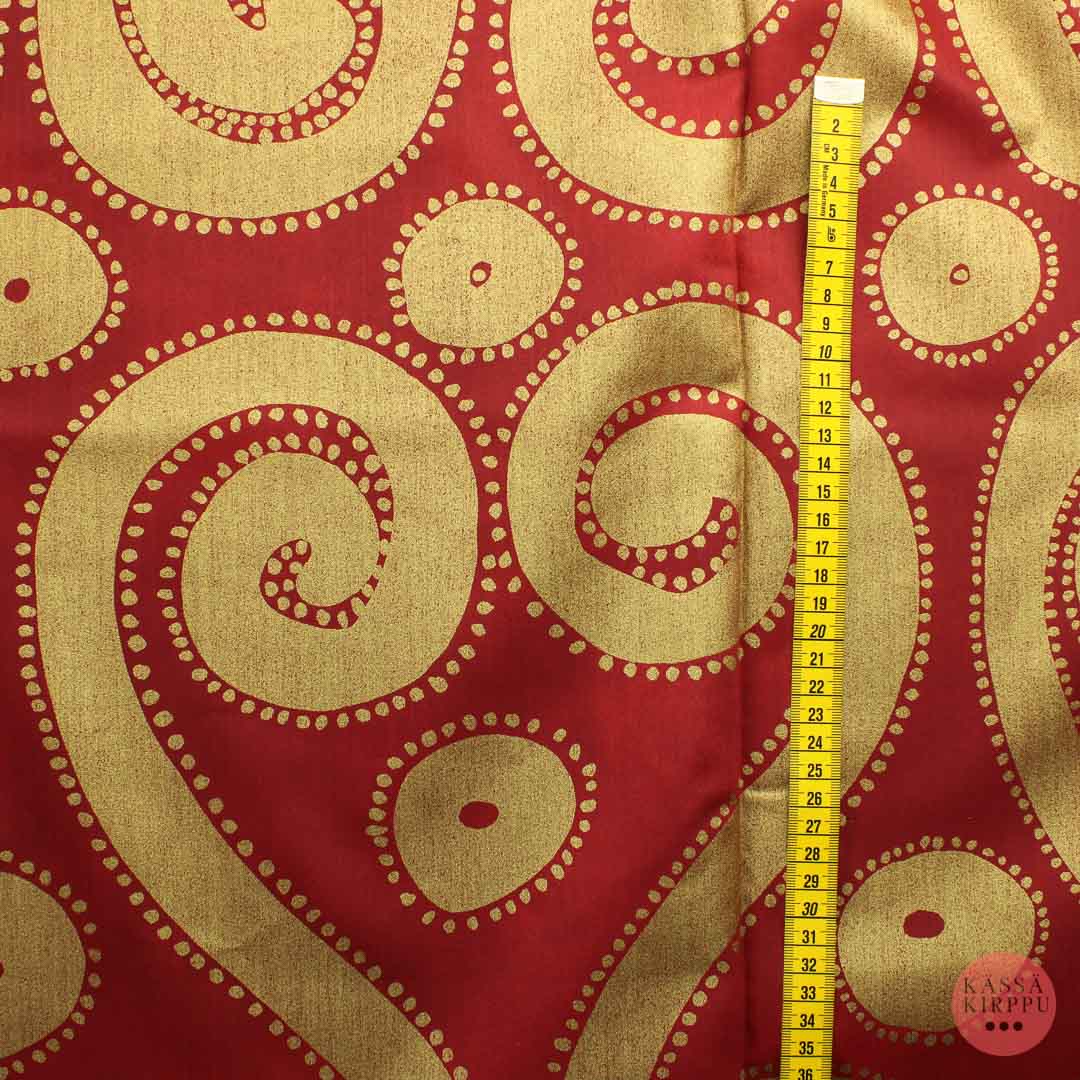 Vallila Puna-kultainen Puuvilla - Pala