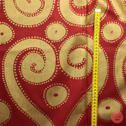 Vallila Puna-kultainen Puuvilla - Pala