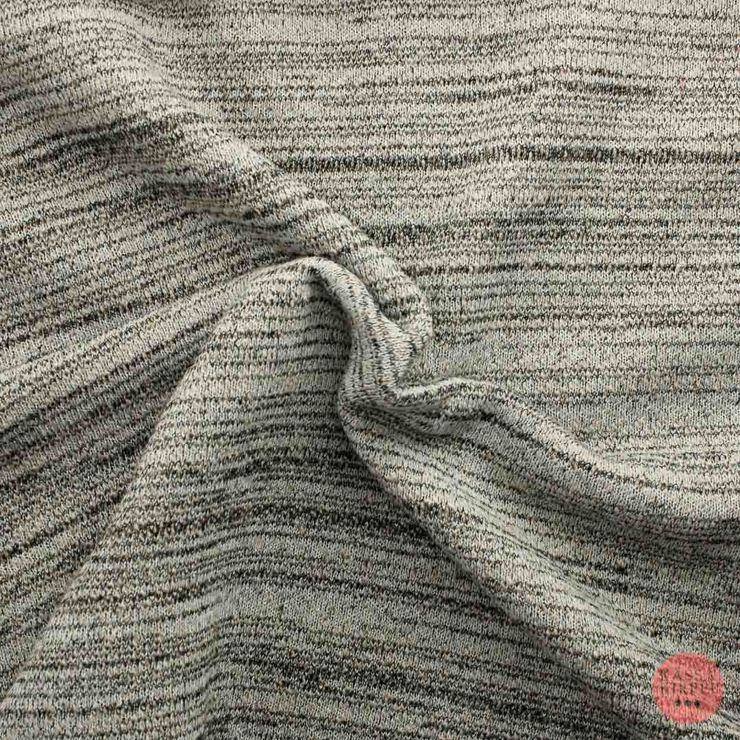 Vaaleanpuna-harmaa Kuviollinen Neulos - Pala