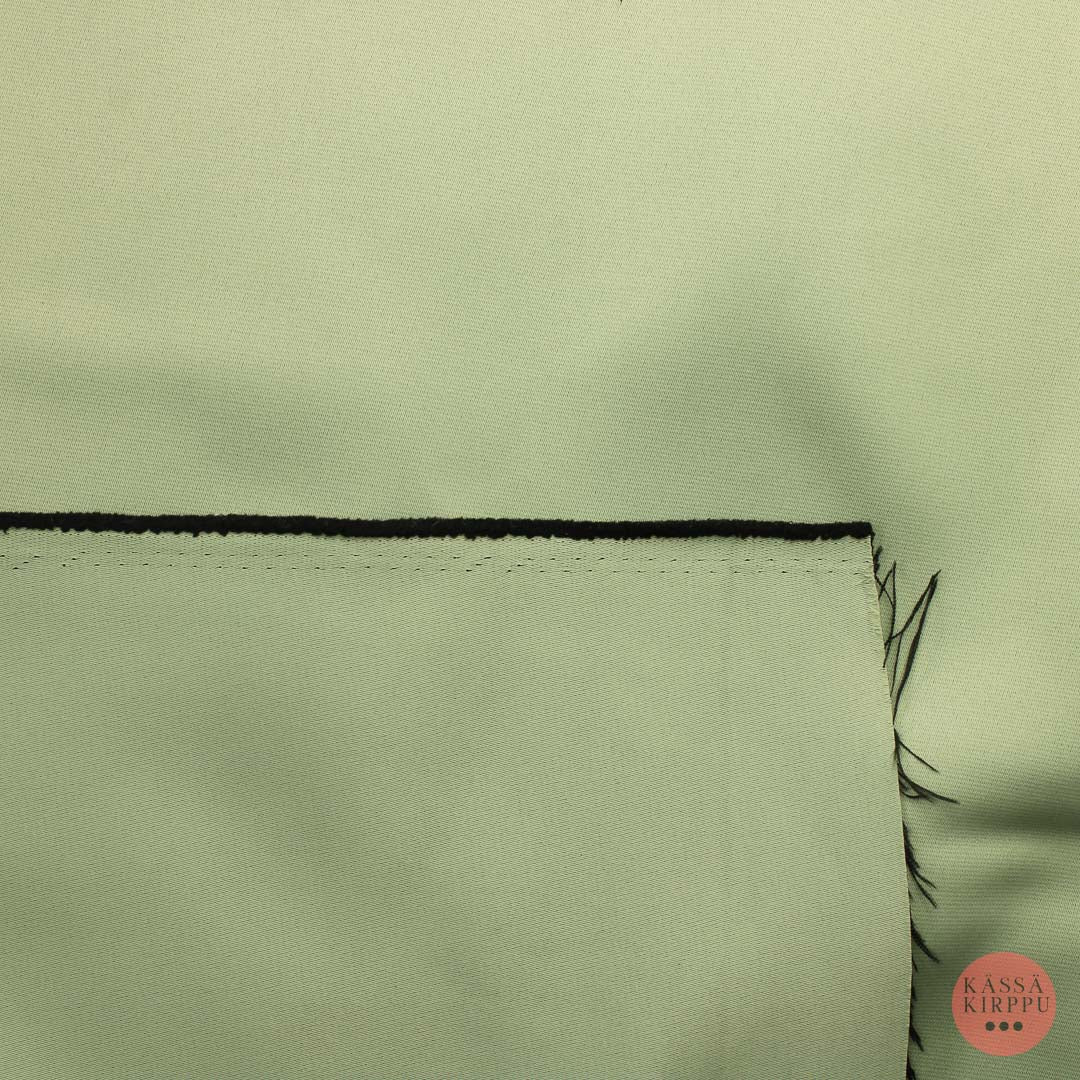 Vihertävänharmaa Pimennysverhokangas - Pala