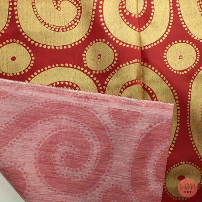 Vallila Puna-kultainen Puuvilla - Pala