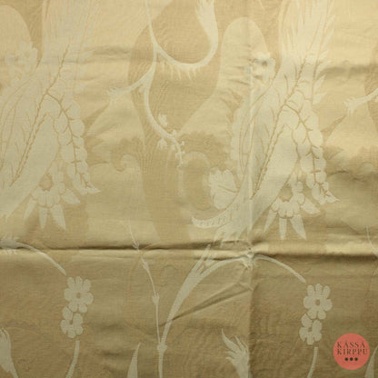 Beige Kukkaköynnös Sisustuskangas - Pala