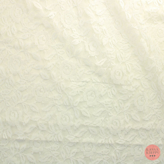 Valkoinen Pitsikangas - Pala