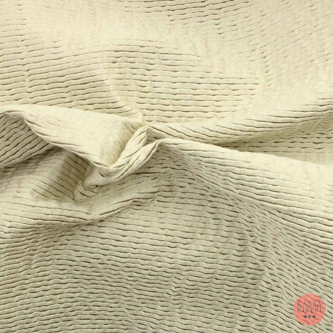 Valko-beige efektipintainen Sisustuskangas - Pala