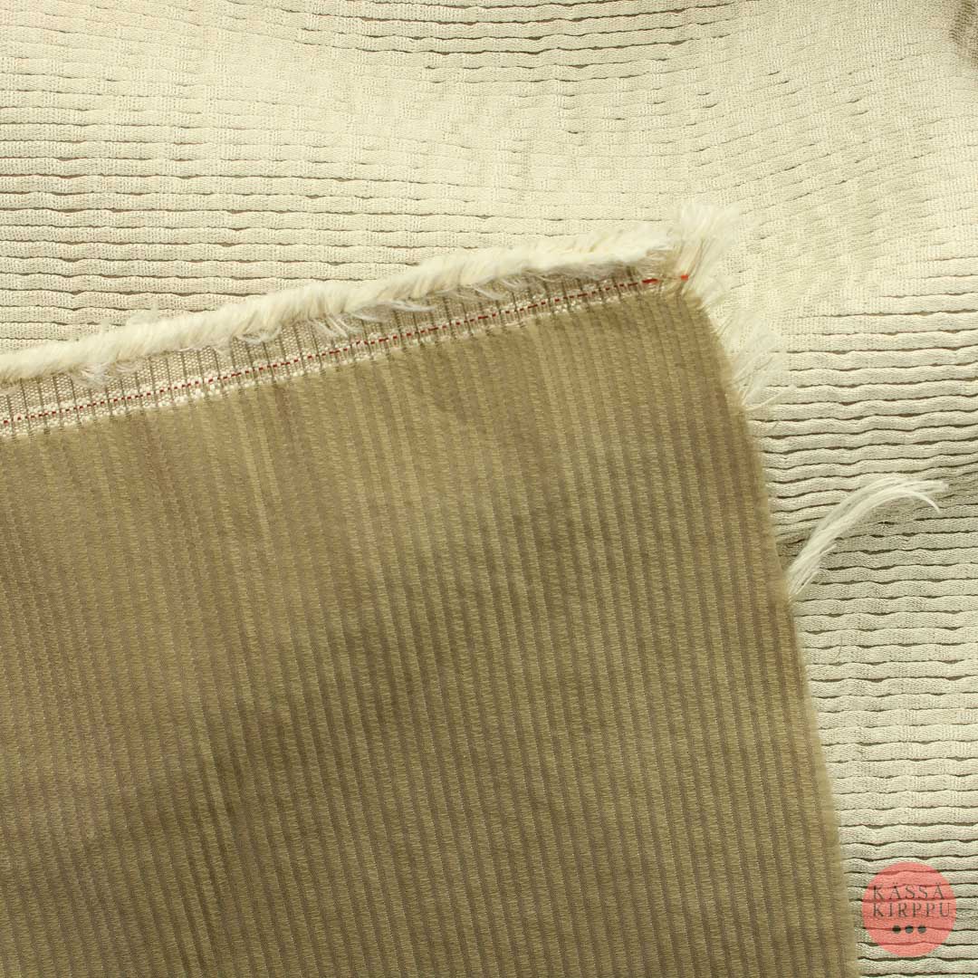 Valko-beige efektipintainen Sisustuskangas - Pala