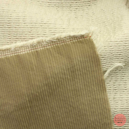 Valko-beige efektipintainen Sisustuskangas - Pala