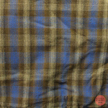 Ruudullinen Paksuhko Puuvilla - Pala