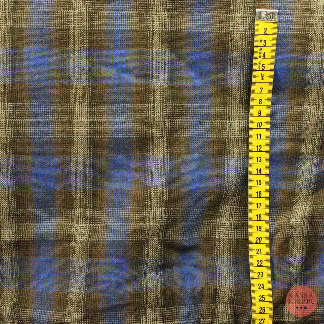 Ruudullinen Paksuhko Puuvilla - Pala