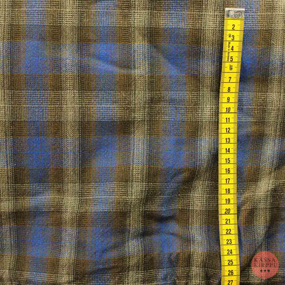 Ruudullinen Paksuhko Puuvilla - Pala