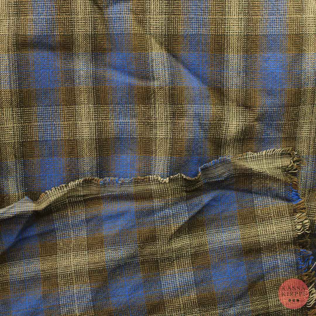 Ruudullinen Paksuhko Puuvilla - Pala