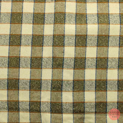 Vintage Ruudullinnen Villakangas - Pala