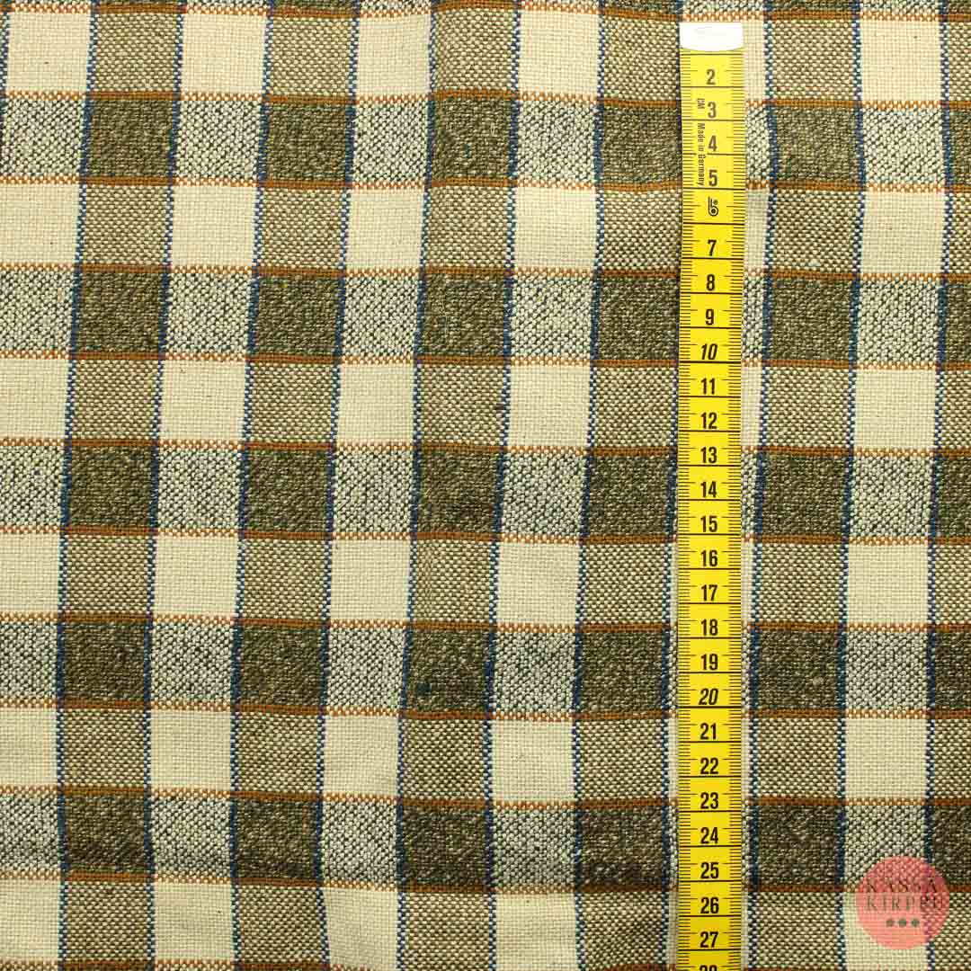 Vintage Ruudullinnen Villakangas - Pala