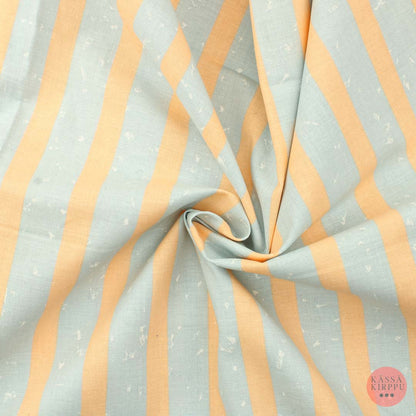 Orange Stripes Cotton - Piece