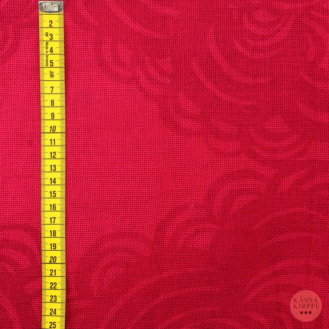 Red Patterned Sparse Weave - Piece Pack