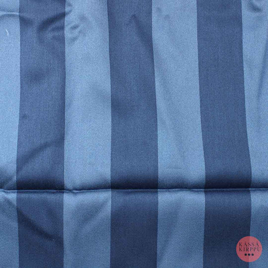 Blue-striped Interior Satin - Piece