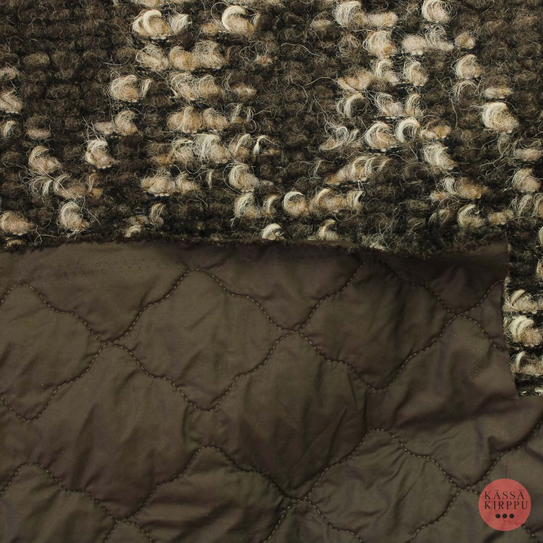 Voglia Vinoneliö Vuoritettu Villasekoitekangas - Mittamyynti