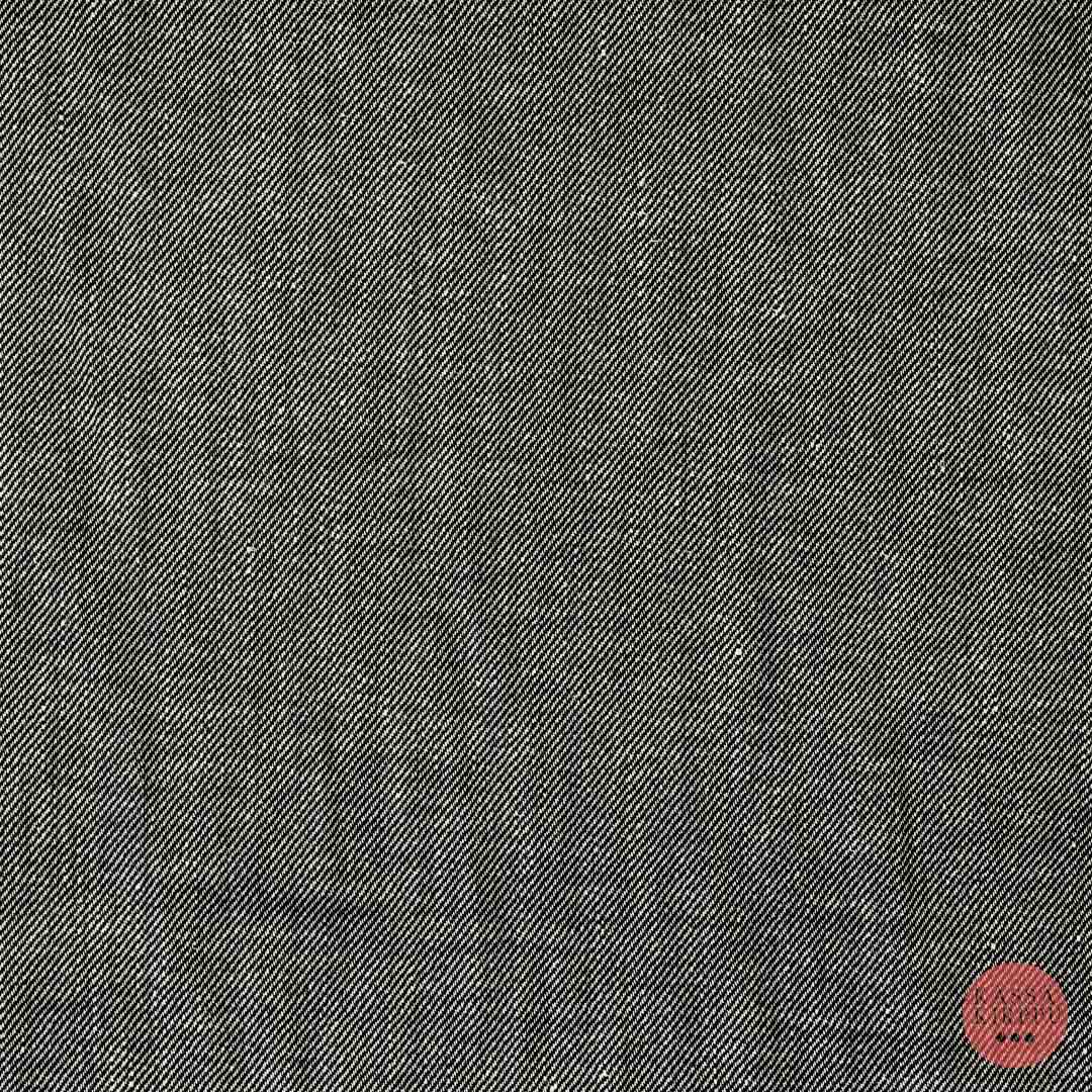 Voglia Harmaa meleerattu ohut joustava Farkkukangas 3 - Mittamyynti