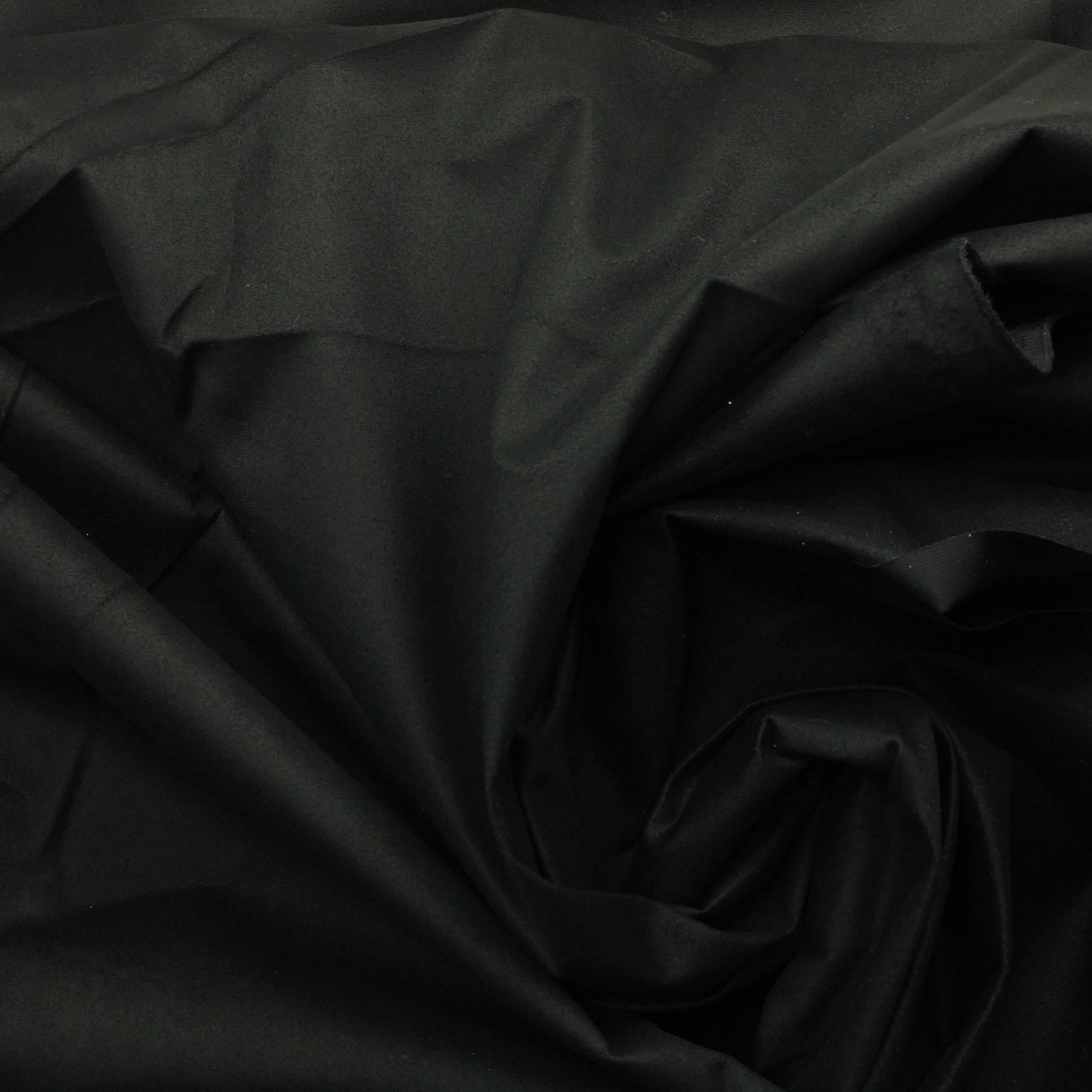 Voglia Musta mokkamainen Vaatetuskangas - Pala