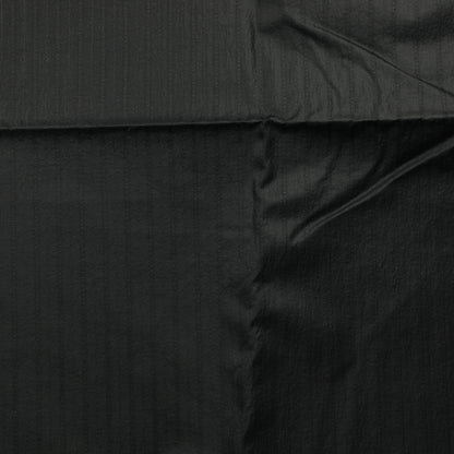 Voglia Musta Pystyraitainen Vaatetuskangas - Pala