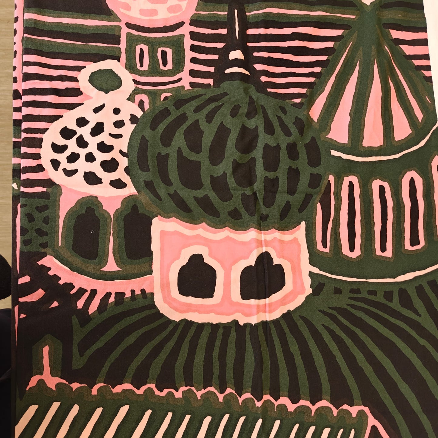 Marimekko Katsuji Wakisaka "Kumiseva" Vintage Puuvilla - Pala