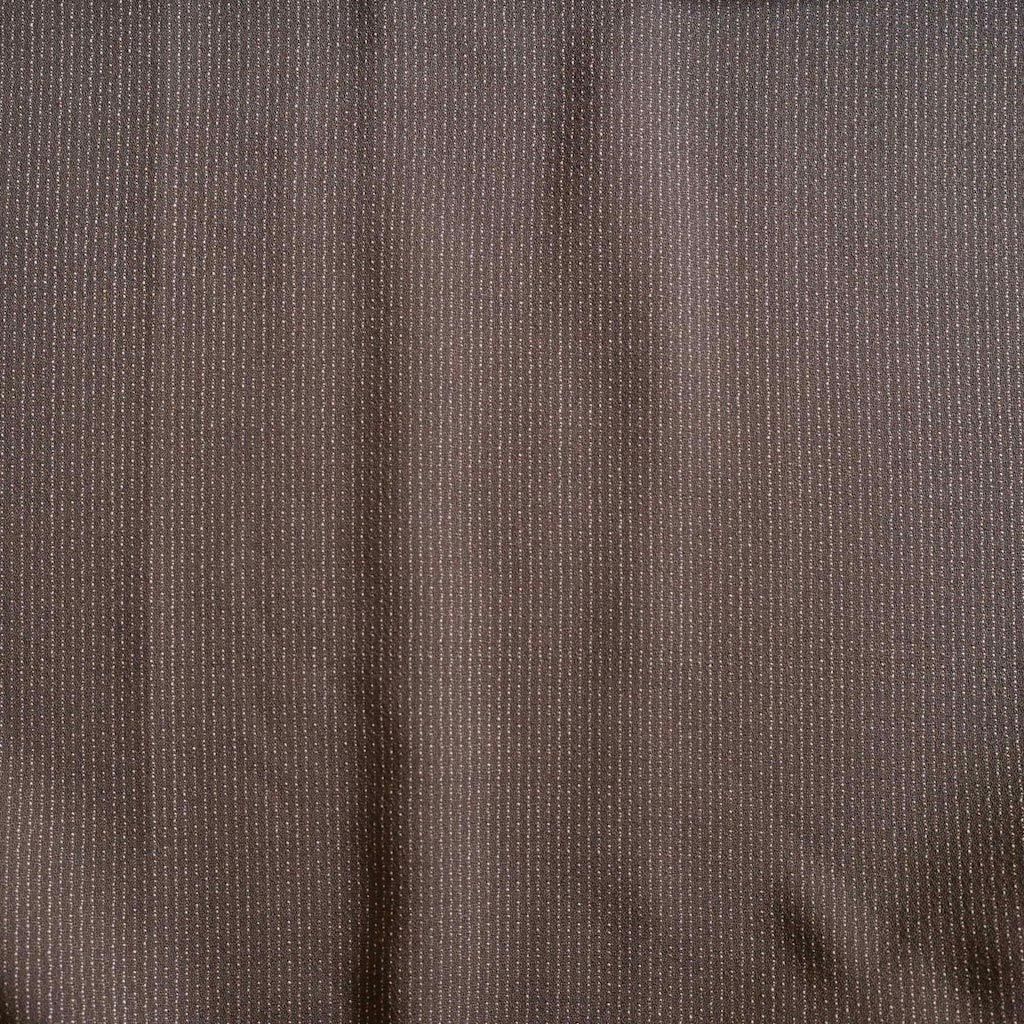 Ruskea raitakuvioinen villasekoite 150 x 380 - 1