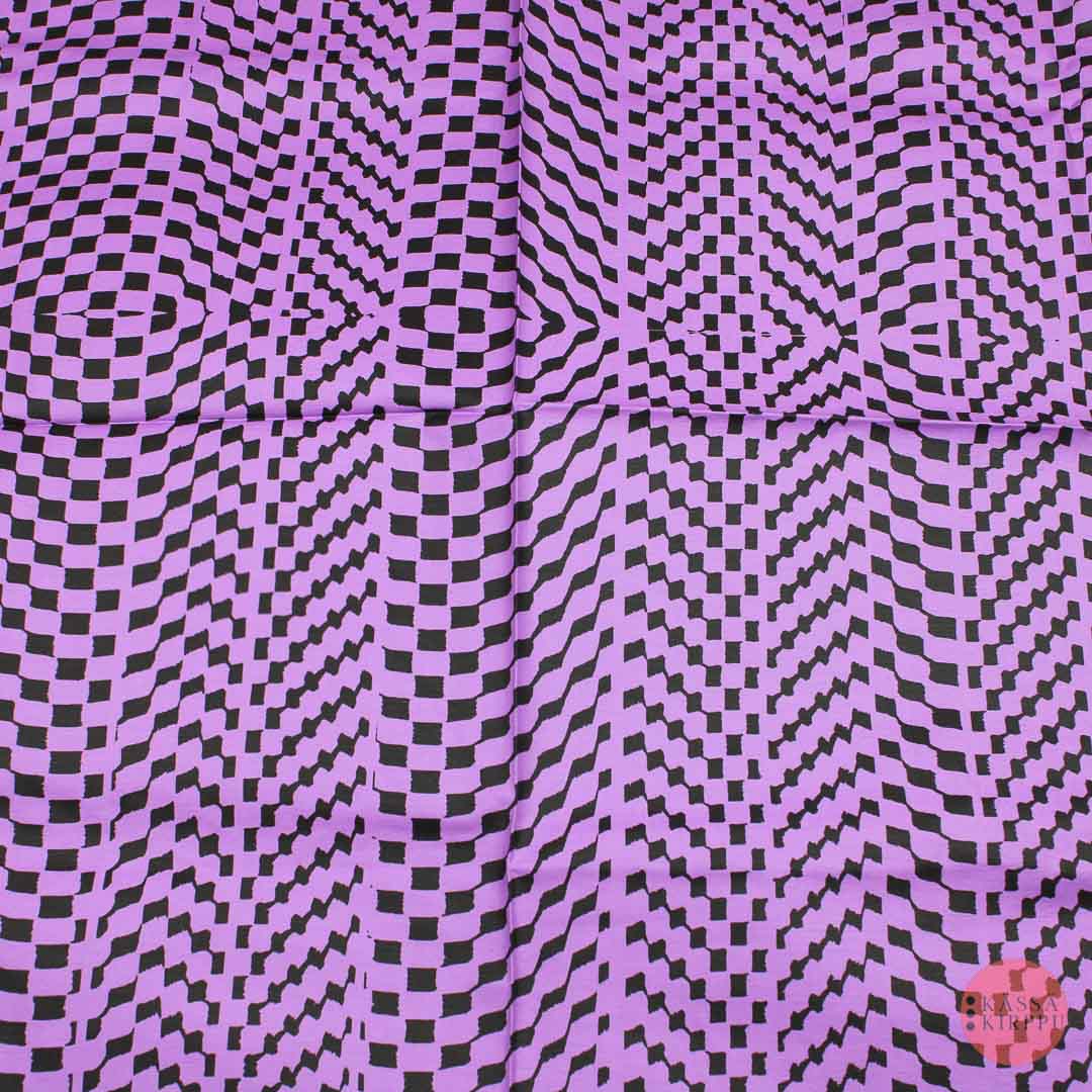 Purple Synthetic Fiber Fabric - Piece